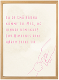 Matteus 19:14 - Rosa